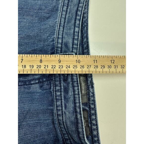 Womens Liz Claiborne Blue Audra Denim Capris Size 12 - Picture 10 of 13